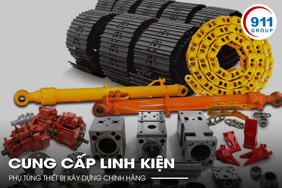 Cung cấp linh kiện, phụ tùng thiết bị xây dựng chính hãng