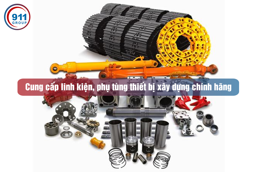 Cung cấp linh kiện, phụ tùng thiết bị xây dựng chính hãng