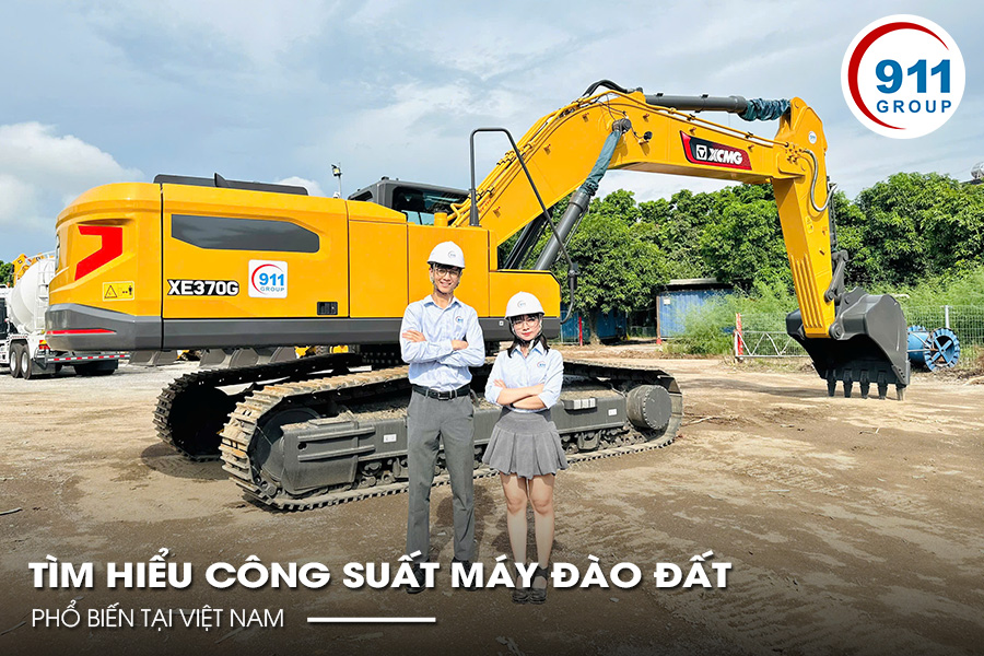 Tìm hiểu Công Suất Máy Đào Đất phổ biến tại Việt Nam