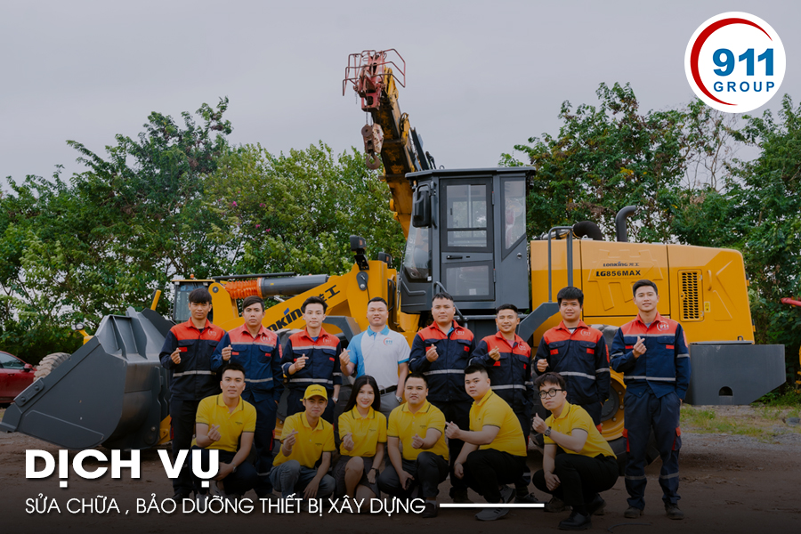 Dịch vụ sửa chữa , bảo dưỡng thiết bị xây dựng