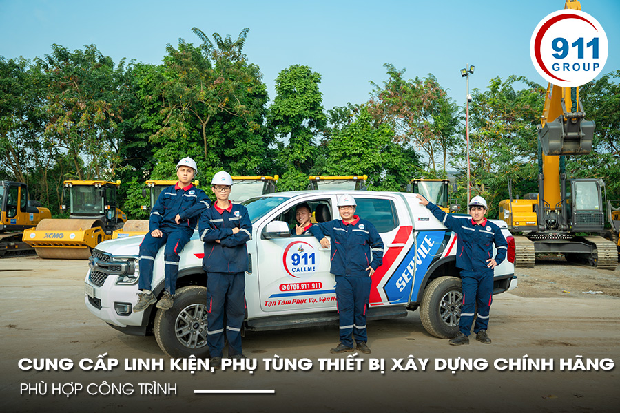 Cung Cấp Linh Kiện, Phụ Tùng Thiết Bị Xây Dựng Chính Hãng
