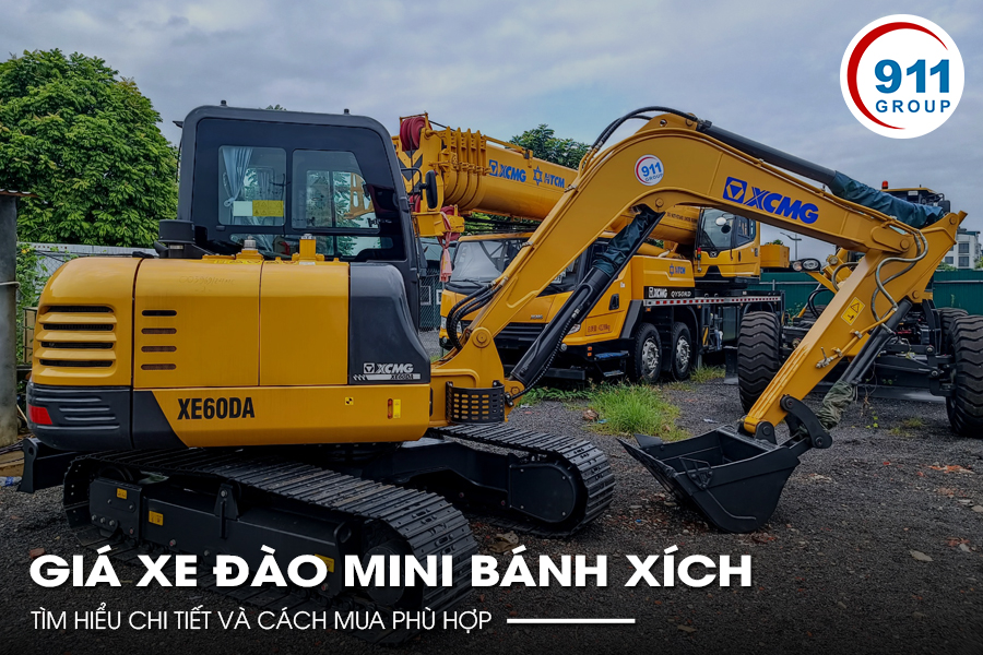 Giá Xe Đào Mini Bánh Xích – Tìm Hiểu Chi Tiết Và Cách Mua Phù Hợp