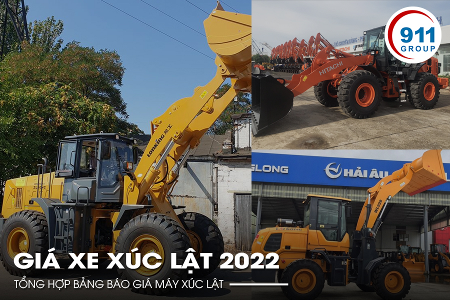 Giá xe xúc lật 2022 -Tổng hợp bảng báo giá máy xúc lật
