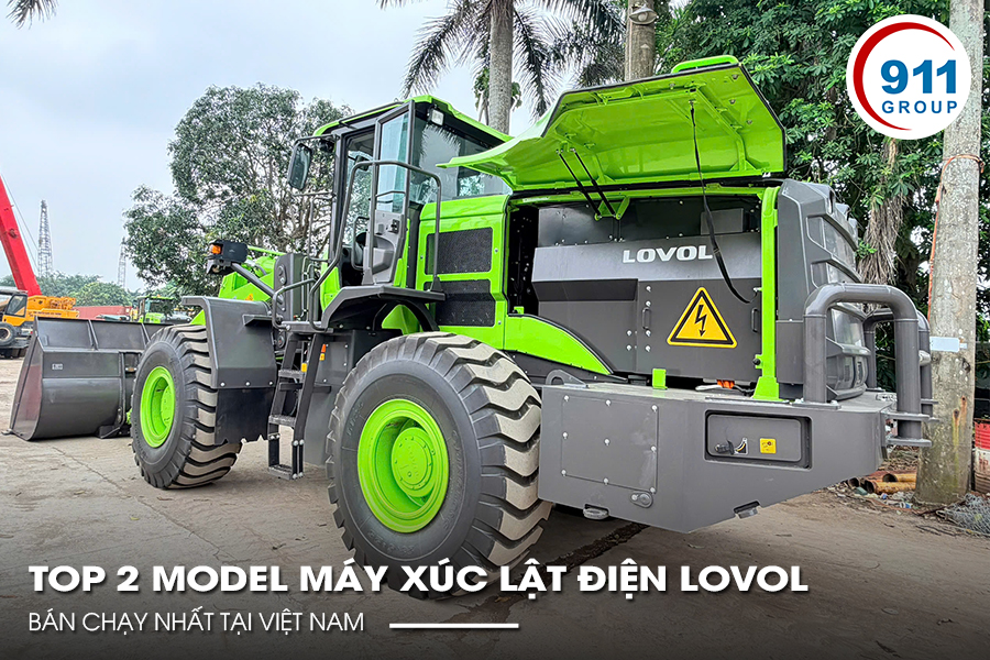 Top 2 Model Máy Xúc Lật Điện LOVOL Bán Chạy Nhất Tại Việt Nam