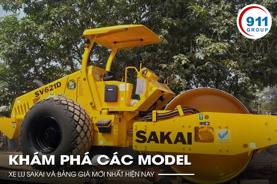 Khám phá các model xe lu sakai và bảng giá mới nhất hiện nay.