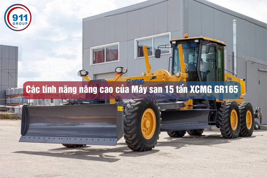 Các tính năng nâng cao của Máy san 15 tấn XCMG GR165