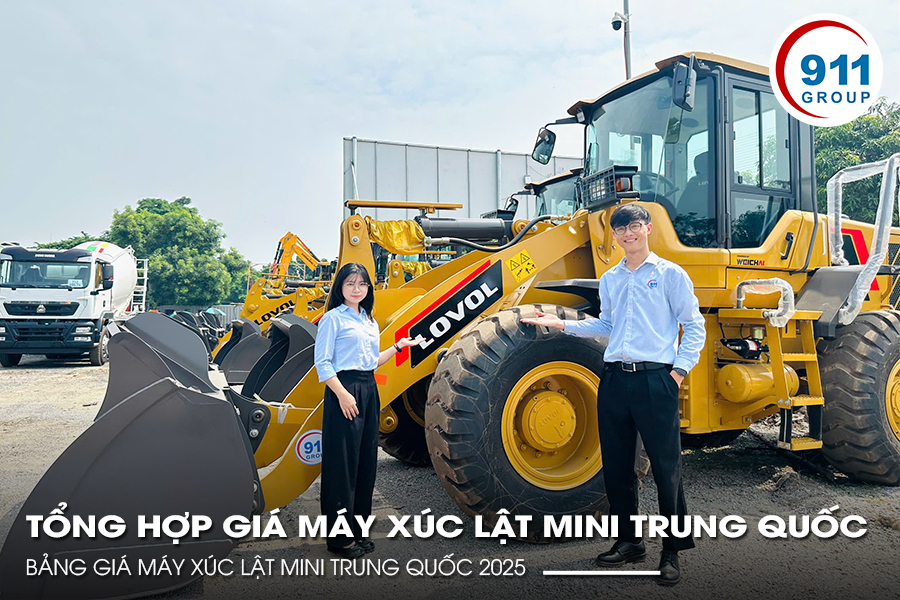 Tổng Hợp Giá Máy Xúc Lật Mini Trung Quốc