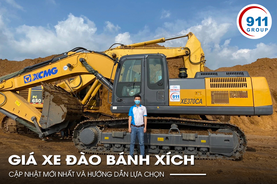 Giá Xe Đào Bánh Xích – Cập Nhật Mới Nhất Và Hướng Dẫn Lựa Chọn