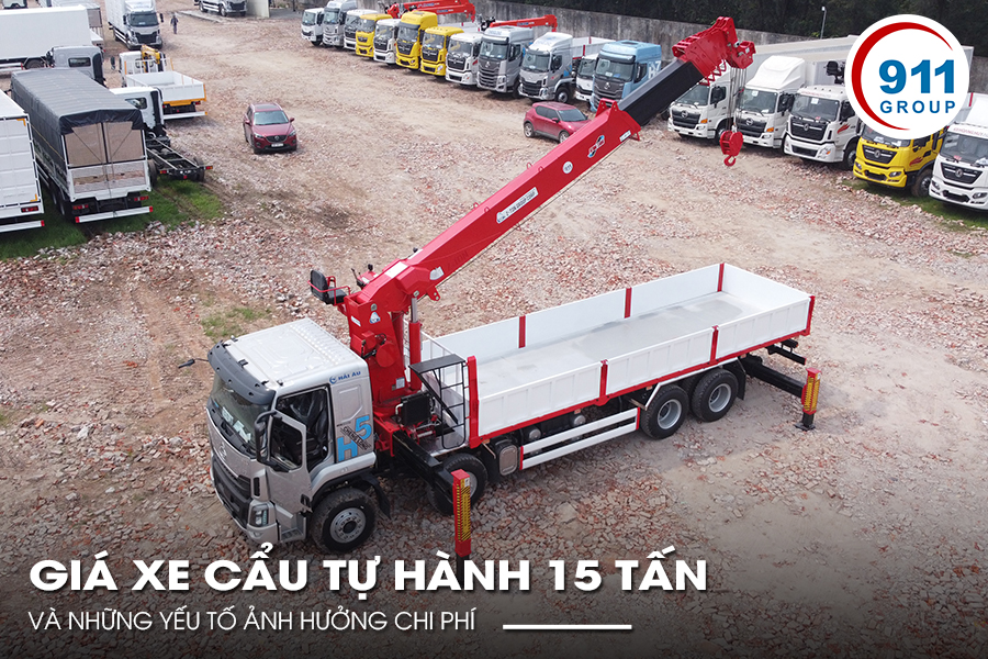 Giá Xe Cẩu Tự Hành 15 Tấn Và Những Yếu Tố Ảnh Hưởng Chi Phí