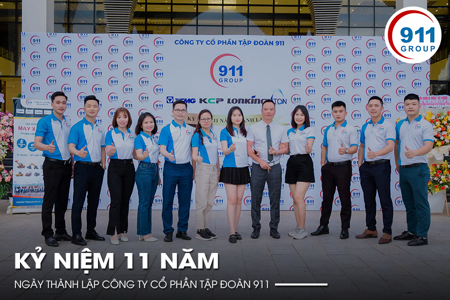 Kỷ niệm 11 năm ngày thành lập Công ty cổ phần tập đoàn 911