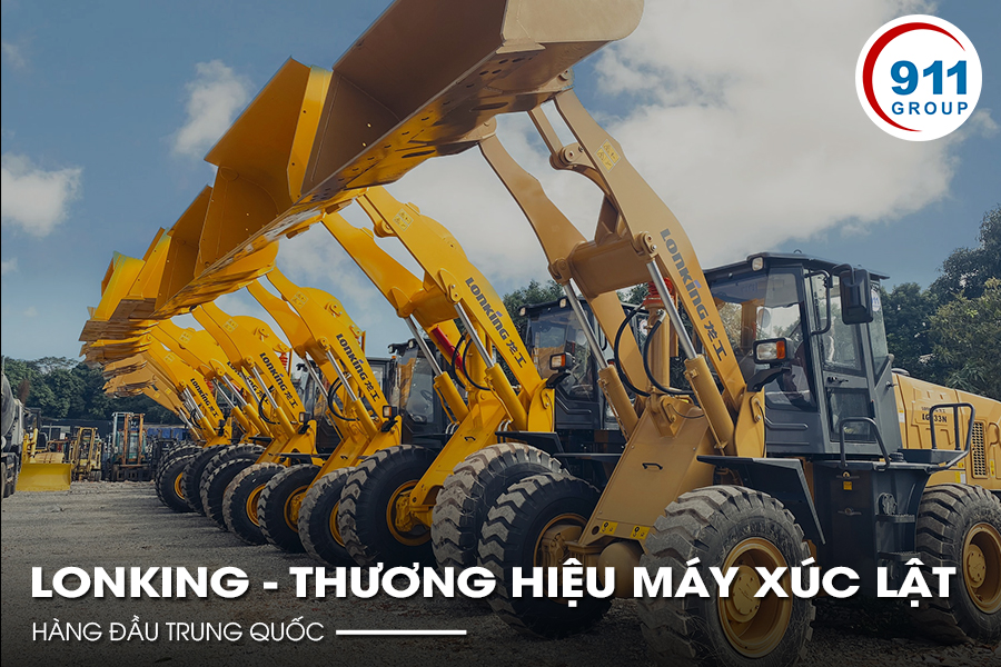 Lonking - Thương hiệu máy xúc lật hàng đầu Trung Quốc