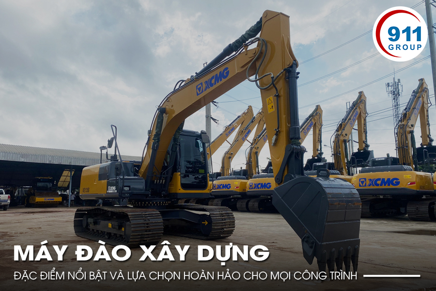 Máy Đào Xây Dựng: Đặc Điểm Nổi Bật và Lựa Chọn Hoàn Hảo Cho Mọi Công Trình