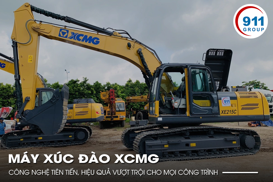 Máy Xúc Đào XCMG – Công Nghệ Tiên Tiến, Hiệu Quả Vượt Trội Cho Mọi Công Trình