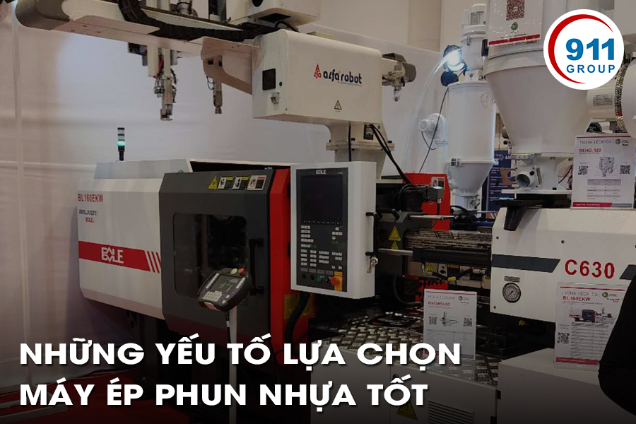 Những yếu tố lựa chọn máy ép phun nhựa tốt