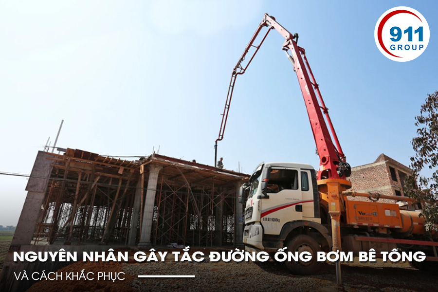 Nguyên Nhân Gây Tắc Đường Ống Bơm Bê Tông Và Cách Khắc Phục