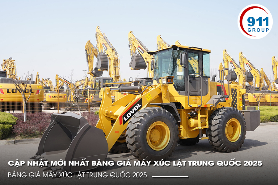 Cập Nhật Mới Nhất Bảng Giá Máy Xúc Lật Trung Quốc 2025