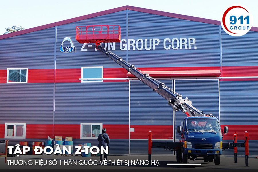 Tập đoàn Z-Ton - Thương hiệu số 1 Hàn Quốc về thiết bị nâng hạ