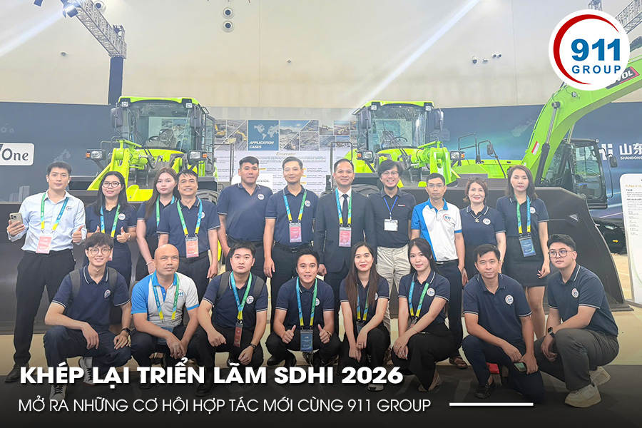 KHÉP LẠI TRIỂN LÃM SDHi 2026 – MỞ RA NHỮNG CƠ HỘI HỢP TÁC MỚI CÙNG 911 GROUP