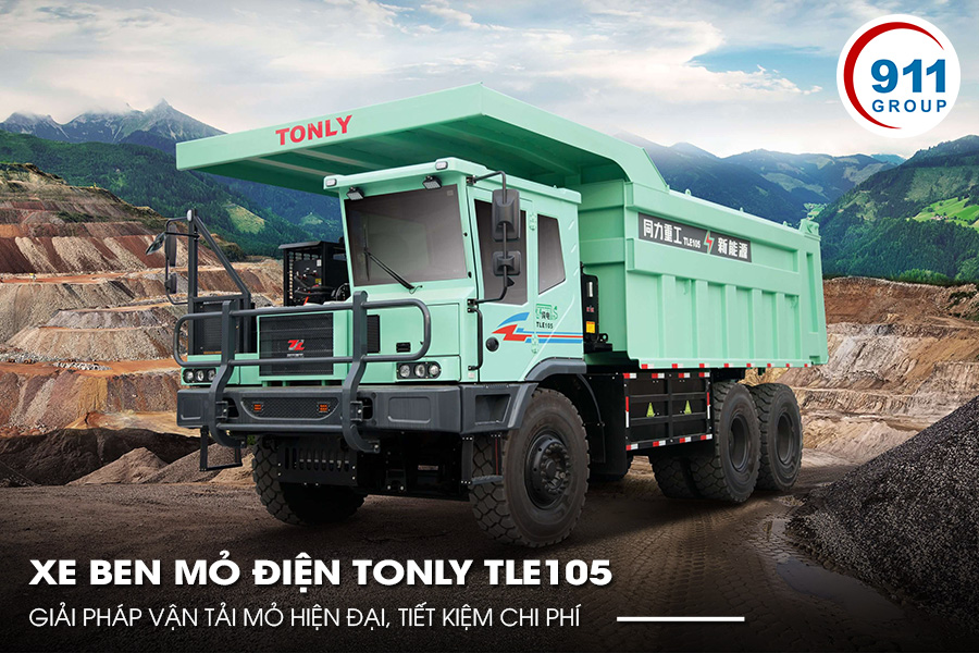 XE BEN MỎ ĐIỆN TONLY TLE105 – GIẢI PHÁP VẬN TẢI MỎ HIỆN ĐẠI, TIẾT KIỆM