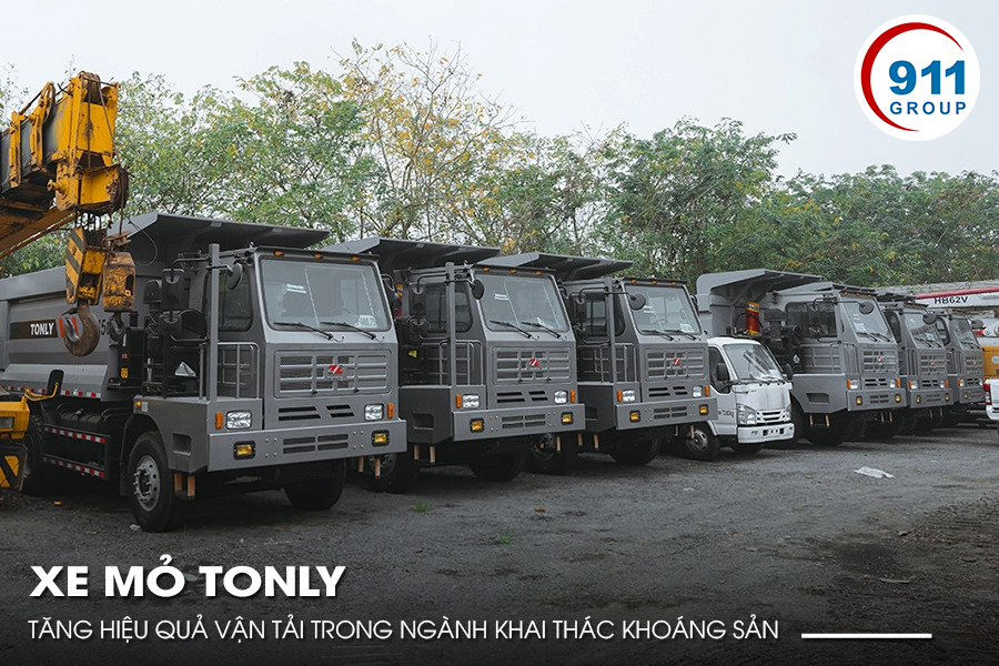 Xe Mỏ TONLY Tăng Hiệu Quả Vận Tải Trong Ngành Khai Thác