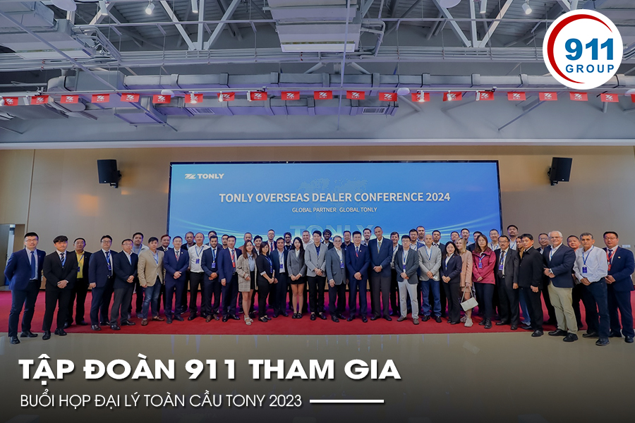 Tập đoàn 911 tham gia buổi họp Đại lý toàn cầu TONY 2023