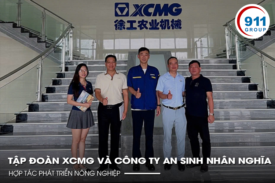 Tập đoàn XCMG và Công ty An Sinh Nhân Nghĩa hợp tác phát triển nông nghiệp