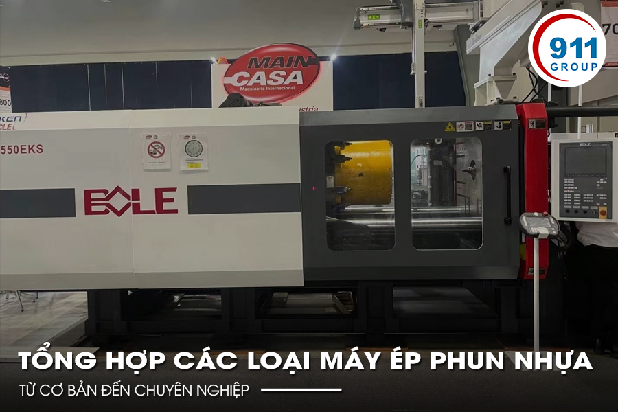 Tổng hợp các loại máy ép phun nhựa: Từ cơ bản đến chuyên nghiệp