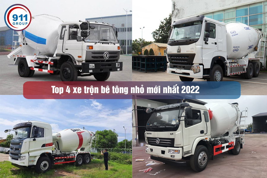 Top 4 xe trộn bê tông nhỏ mới nhất 2022 | Nhận báo giá ngay - 911Group