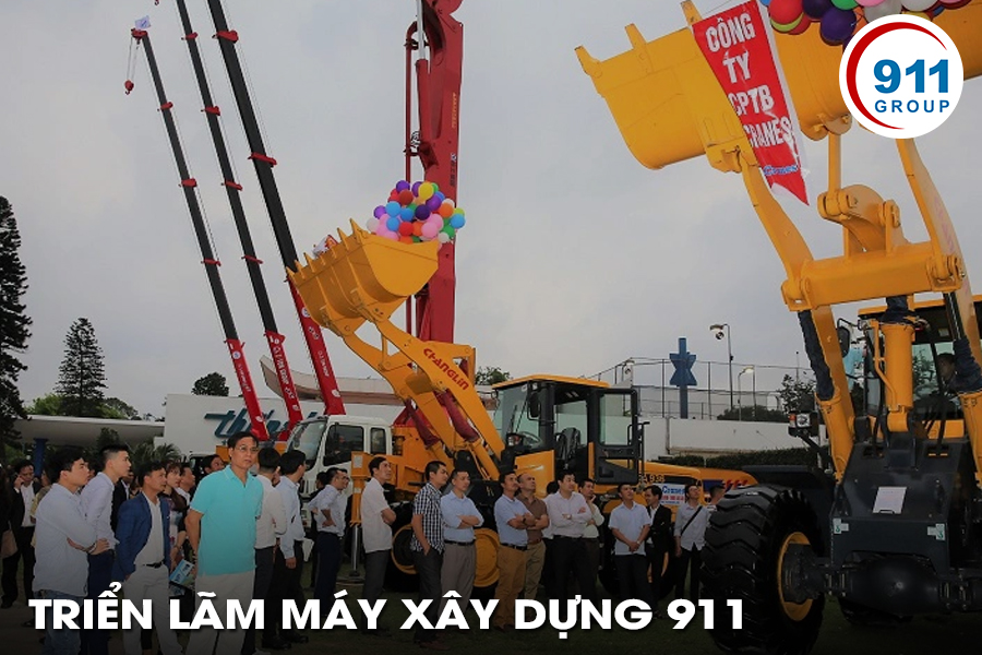 TRIỂN LÃM MÁY XÂY DỰNG 911