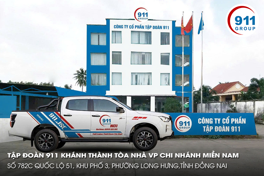 Tập Đoàn 911 Khánh Thành Tòa Nhà VP Chi Nhánh Miền Nam Tại TP. Biên Hòa