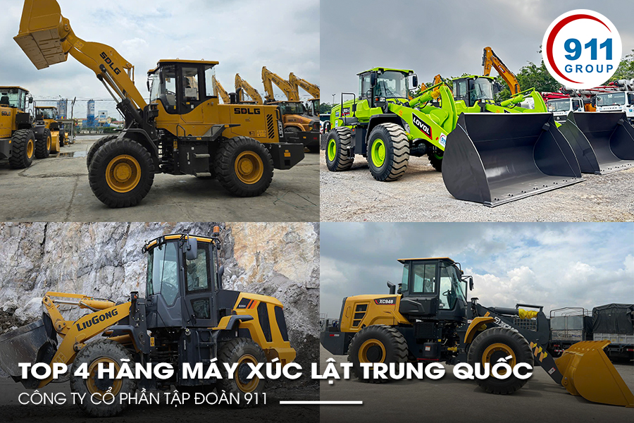 Top 4 Hãng Máy Xúc Lật Trung Quốc Sử Dụng Phổ Biến