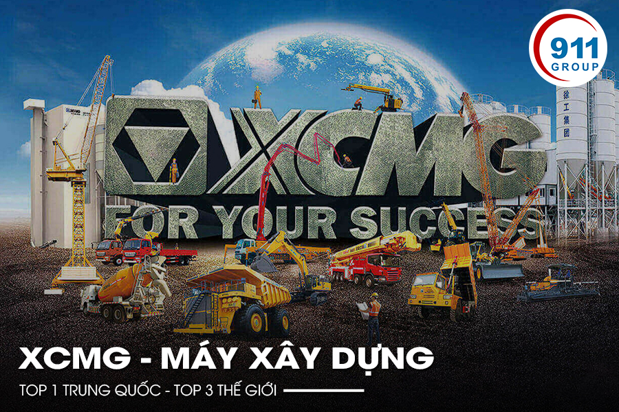XCMG - Máy xây dựng top 1 Trung Quốc, Top 3 thế giới