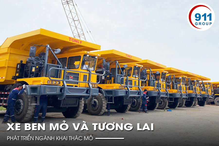 Xe ben mỏ và tương lai phát triển ngành khai thác mỏ