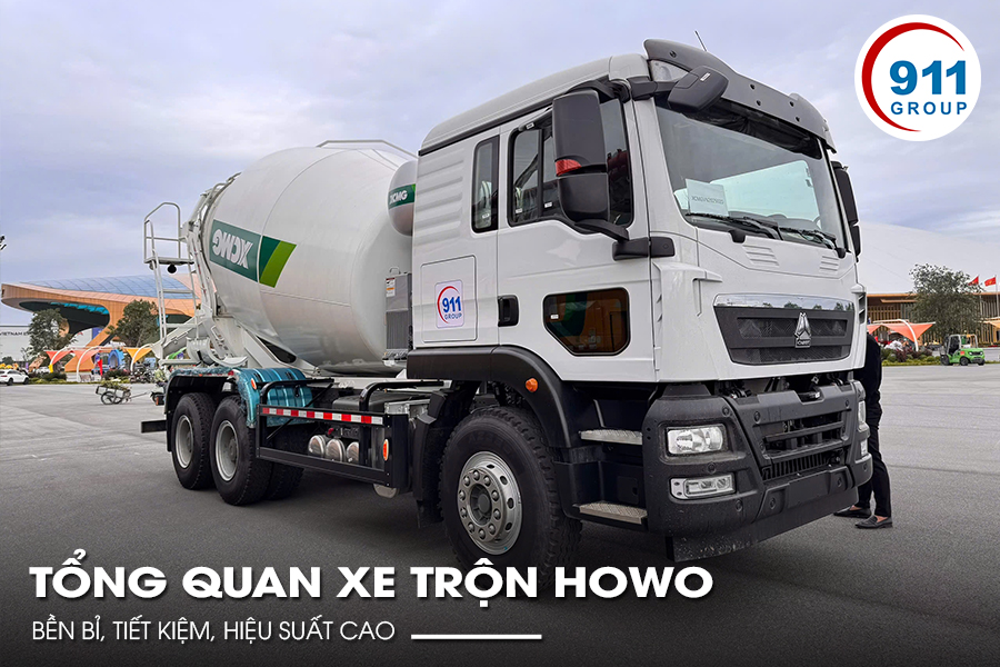 Tổng Quan Xe Trộn Howo: Bền Bỉ, Tiết Kiệm, Hiệu Suất Cao