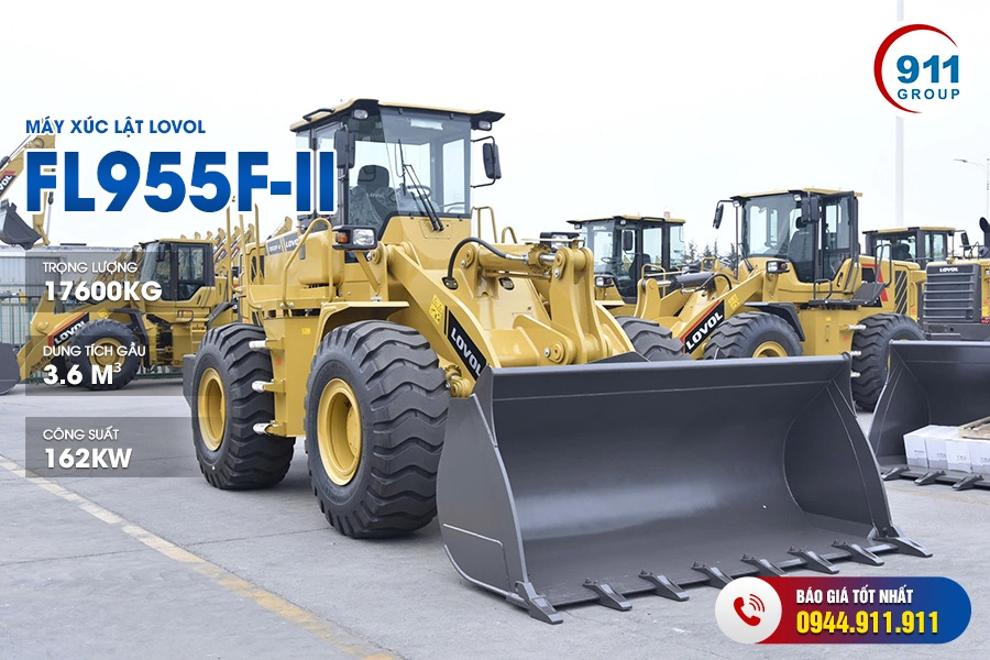 máy xúc lật Lovol FL955F-II