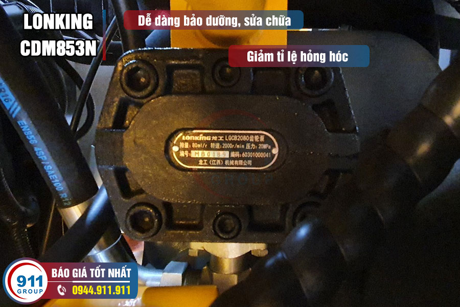 Đặc điểm 3 Lonking CDM853N