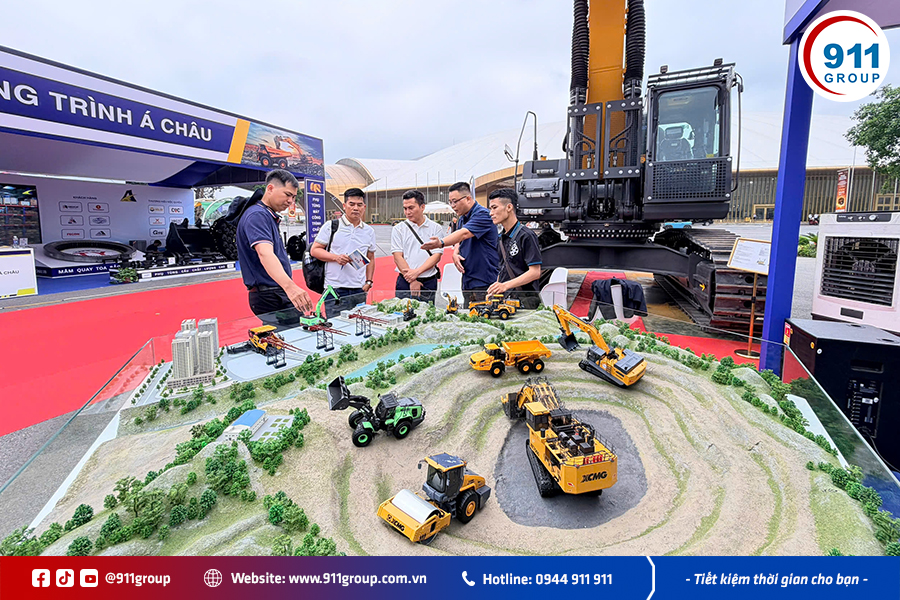 Gian hàng 911 Group tại MINING & CONSTRUCTION VIETNAM 2026