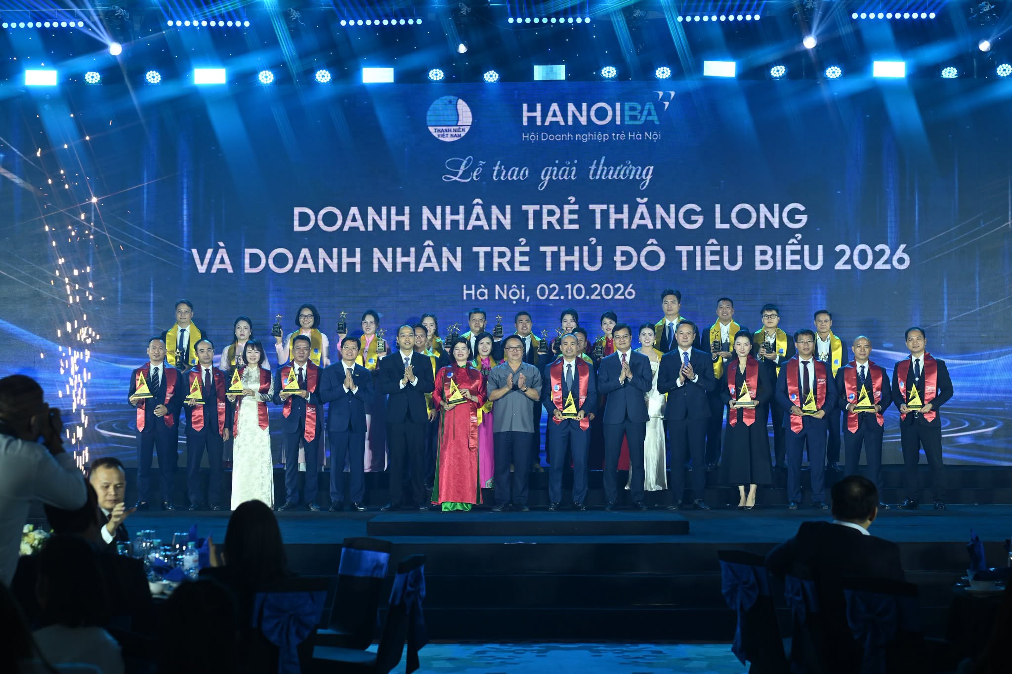 Top 10 Doanh Nhân Trẻ Thăng Long 2026)