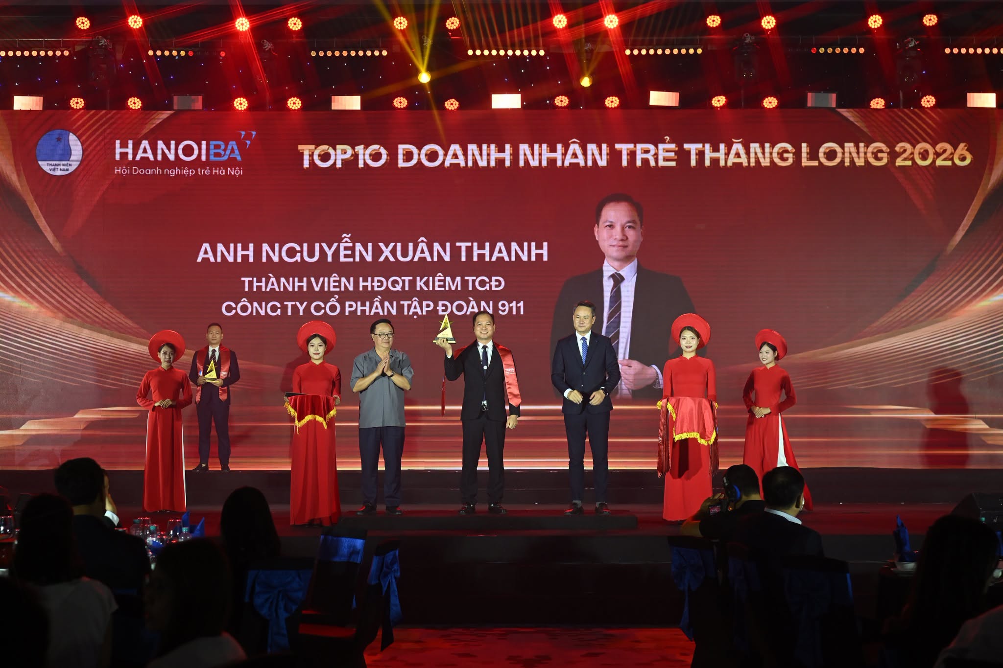 Top 10 Doanh Nhân Trẻ Thăng Long 2026)