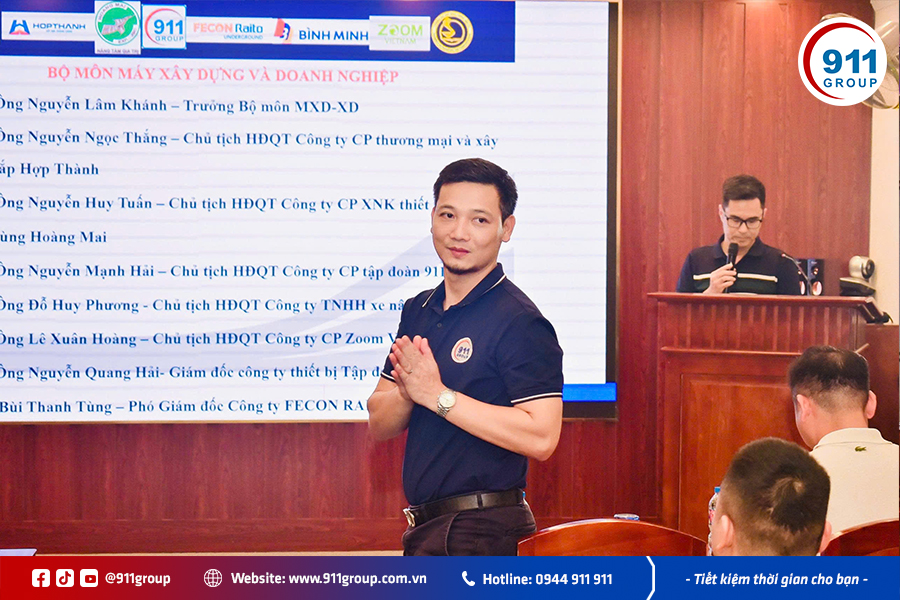 Ông Nguyễn Mạnh Hải Chủ tịch Hội Đồng Quản Trị Tập Đoàn 911