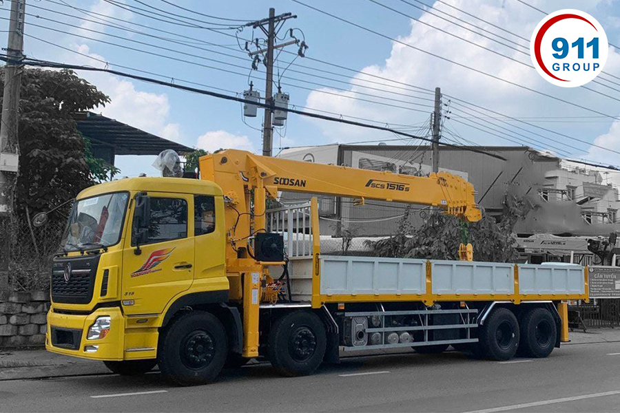 Xe cẩu Soosan 15 Tấn – Model SCS1516S TOP