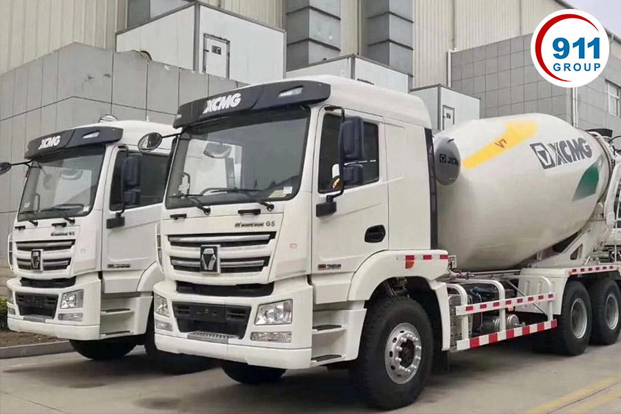 Xe trộn bê tông XCMG