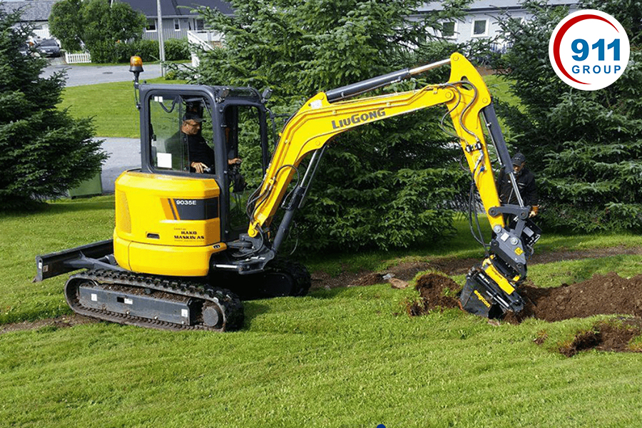Máy đào mini Liugong 9035E 3.5 Tấn