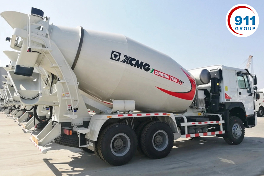 thuê xe trộn bê tông XCMG
