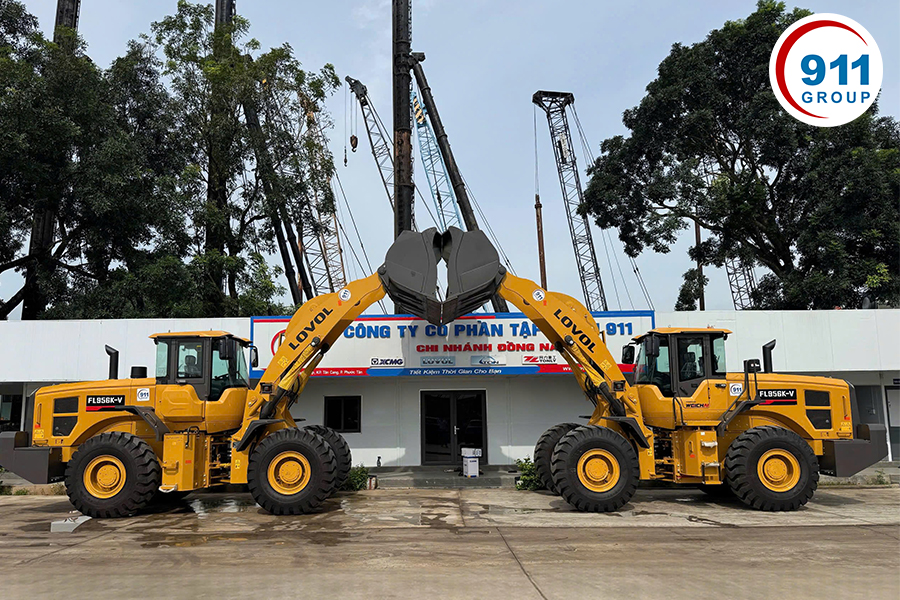 Hình ảnh xúc lật Lovol Trung Quốc