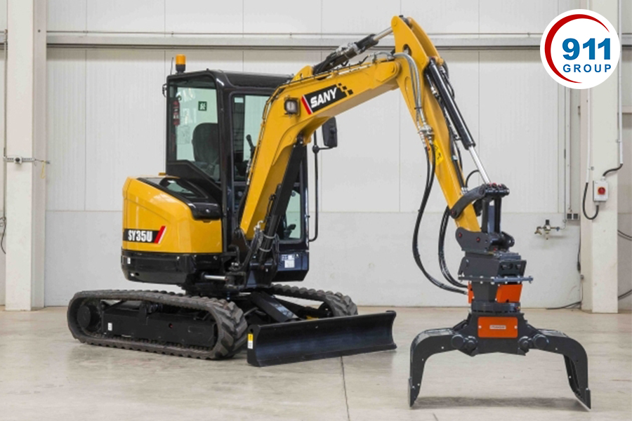 Máy đào mini SANY SY35U 3.8 Tấn