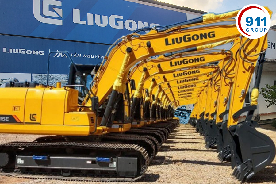 Máy đào trung quốc LiuGong