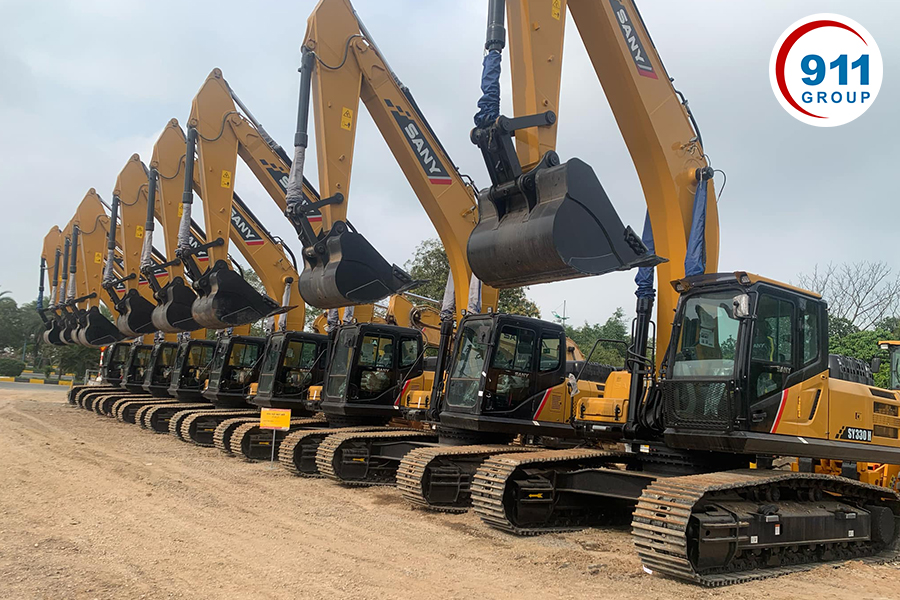 Máy đào trung quốc SANY