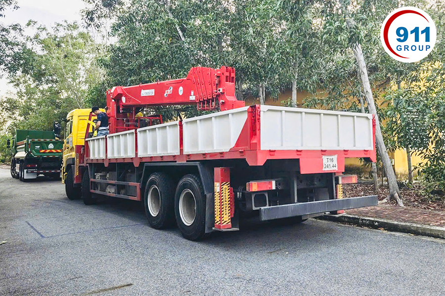 Xe Cẩu 15 Tấn