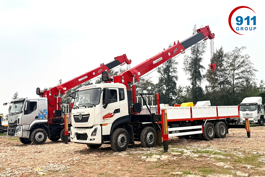 Giới thiệu xe cẩu tự hành 15 tấn ATOM